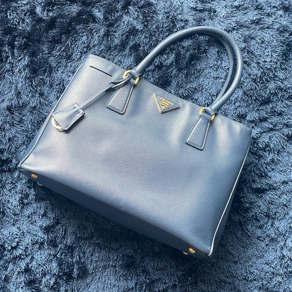Prada Gardener's Tote Saffiano Leather Medium